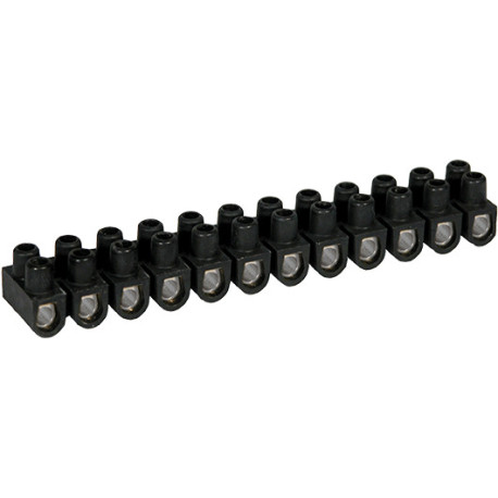 Barrettes acier noire 6 mm² 70007 