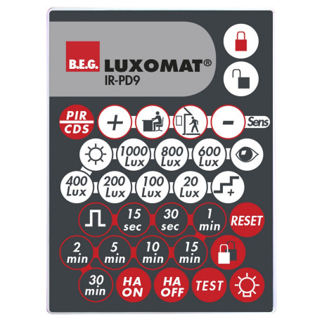 IR-PD9 télécommande à infrarouge pour PD9 92201 