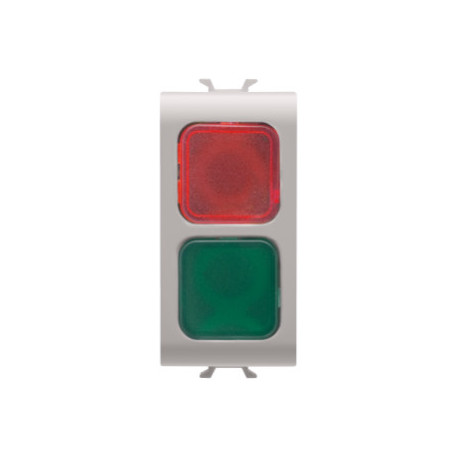 Voyant De Sign. Double Rouge/Vert Beige Gw13629 